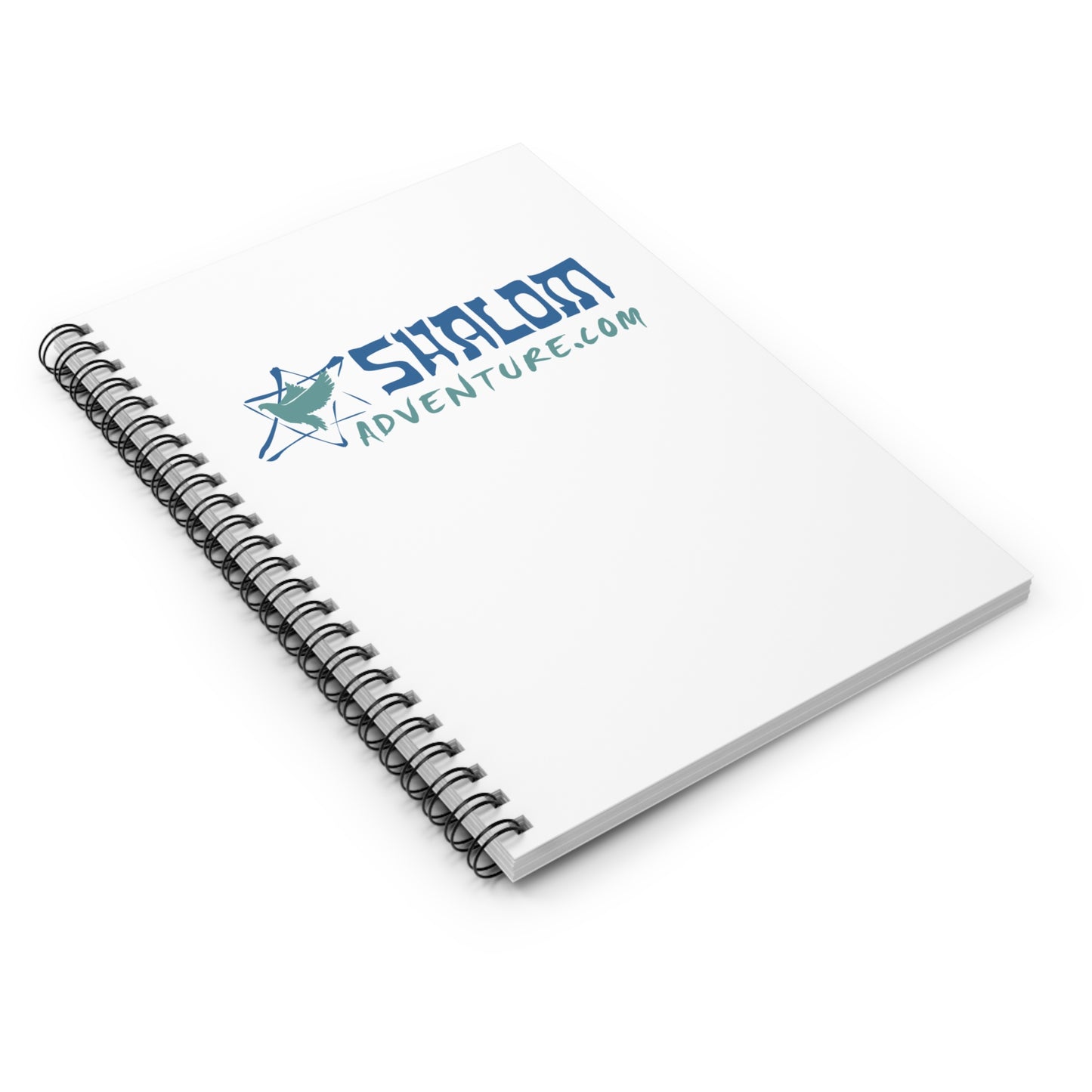 Shalom Adventure Ruled Spiral Notebook - Perfect for Travel and Inspiration