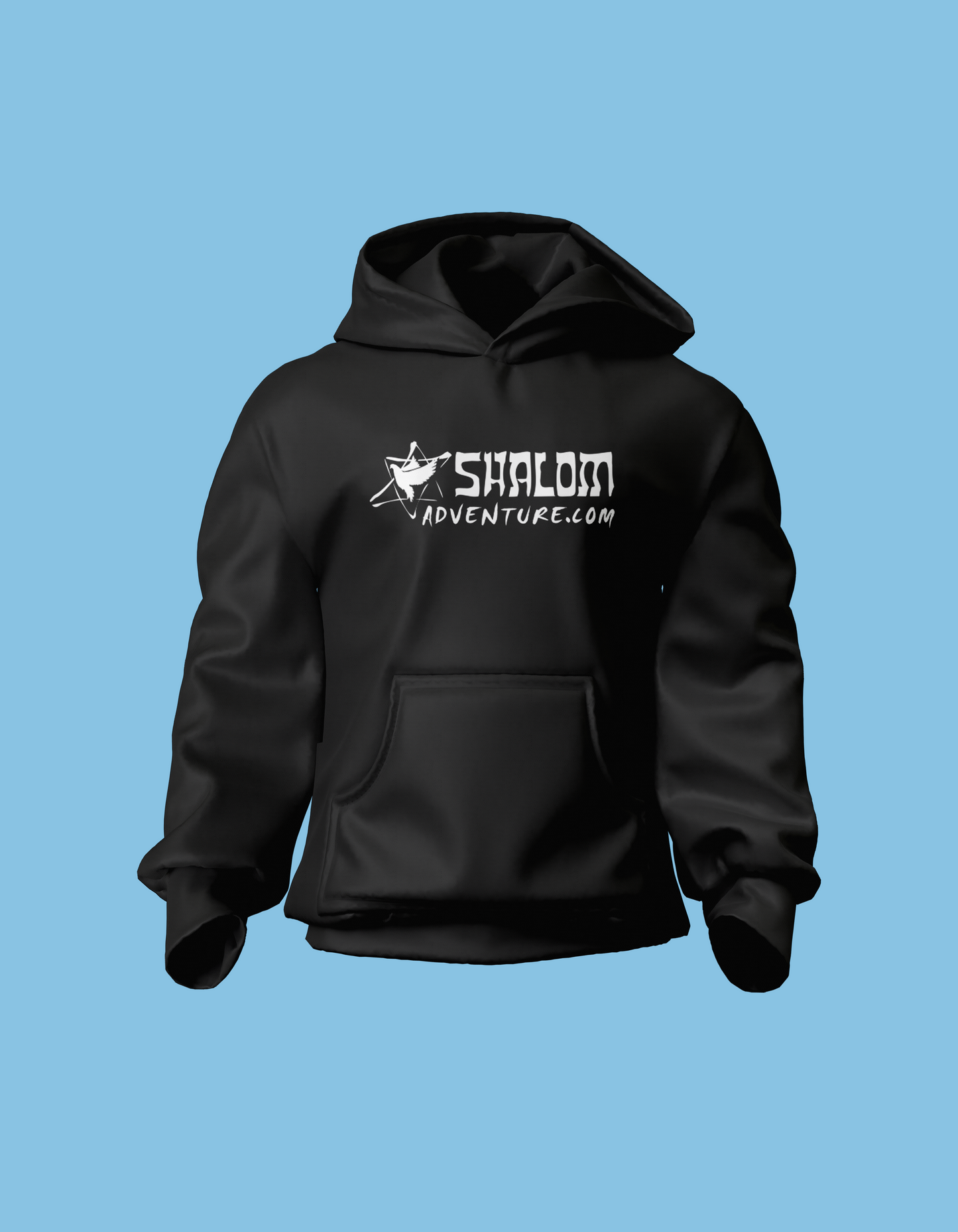 Shalom Adventure Hoodie (White Logo)