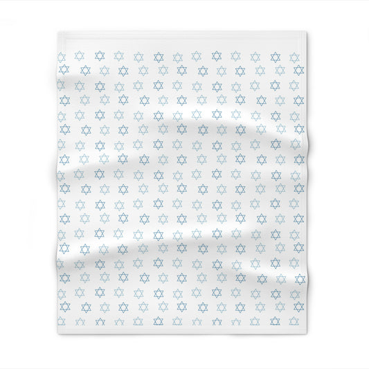 Jewish Star Throw Blanket